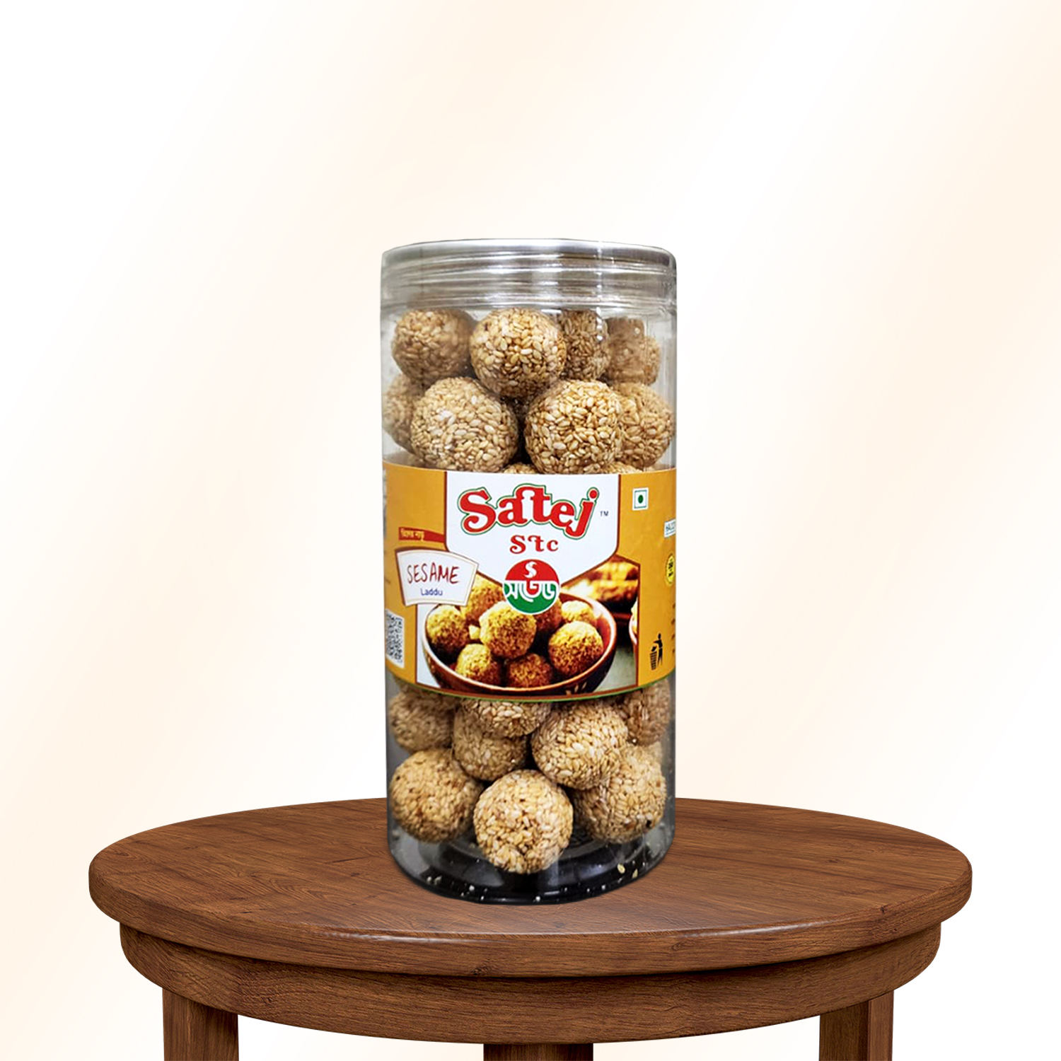 Sesame Laddu Can Jar